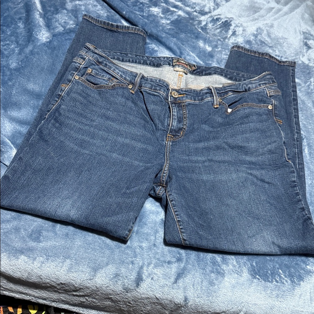 Torrid Women's Dark Blue Boyfriend Jeans